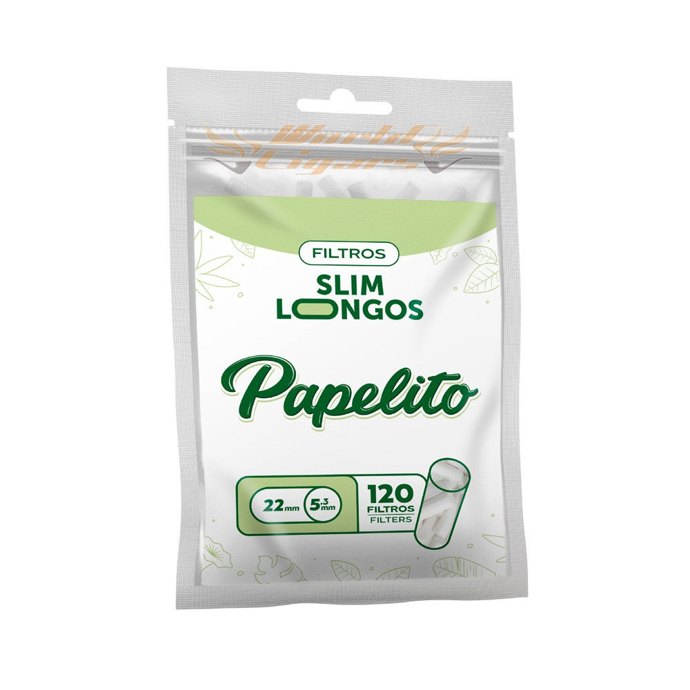 Filtro Papelito Extra-Slim 5,3mm LONGO C/120